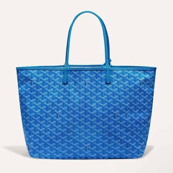 NWT Goyard Saint Louis PM Tote - Sky Blue - Picture 2 of 5